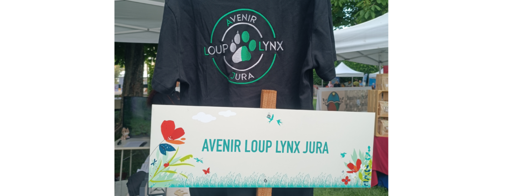 L'association Avenir Loup Lynx Jura sera heureuse de vous rencontrer sur son stand le samedi 23 mai à Charquemont (France) et du 29 au 31 mai à Nyon (Natures en fête)